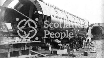 Forth Bridge tube section, 1884 Forth Bridge tube section, 1884