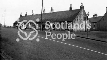 Miners' houses, Lanarkshire, c 1950 Miners' houses, Lanarkshire, c 1950