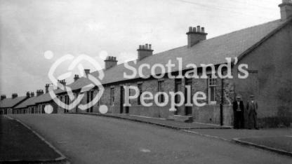 Miners' houses New Cumnock, c 1950