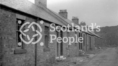 Miners' houses New Cumnock, c 1950 Miners' houses New Cumnock, c 1950