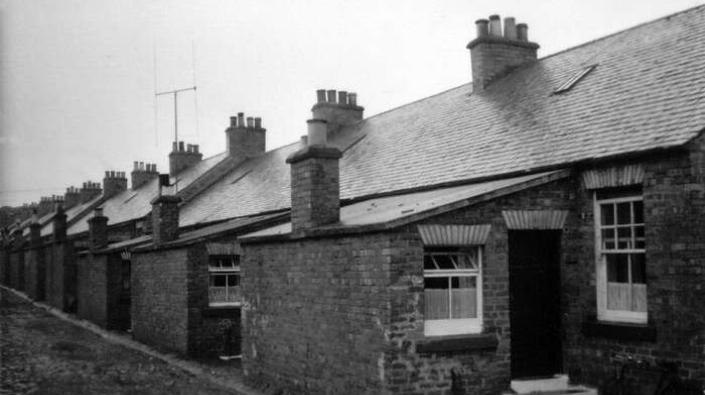 Miners' houses New Cumnock, c 1950