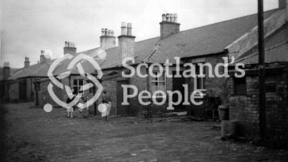 Miners' houses in New Cumnock, c 1950 Miners' houses in New Cumnock, c 1950