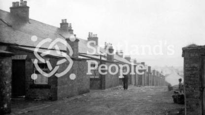 Miners' houses in New Cumnock, c 1950 Miners' houses in New Cumnock, c 1950