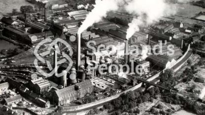 Carron Works, Falkirk, c 1949 Carron Works, Falkirk, c 1949
