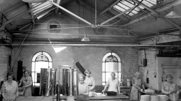 Canteen at Carron Works, 20th century