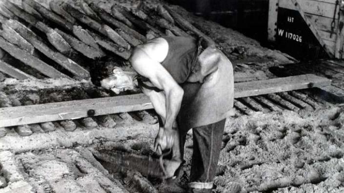 Worker at Carron Works, 20th century