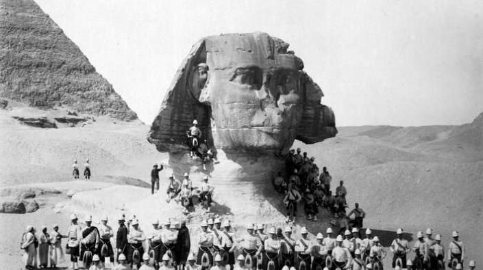Black Watch at the Sphinx, 1882