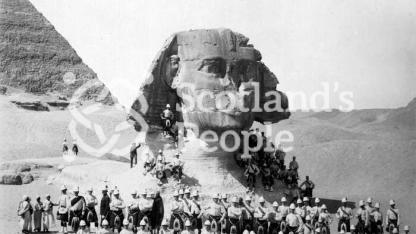 Black Watch at the Sphinx, 1882 Black Watch at the Sphinx, 1882