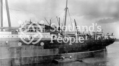 Cunard Line ocean liner RMS Saxonia (1), 1899 painters Cunard Line ocean liner RMS Saxonia (1), 1899 painters