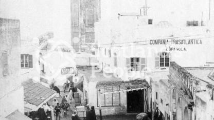 Souk of Tangier, c 1890 Souk of Tangier, c 1890