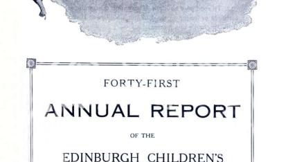 Edinburgh Children's Holiday Fund Annual Report, 1927 Edinburgh Children's Holiday Fund Annual Report, 1927