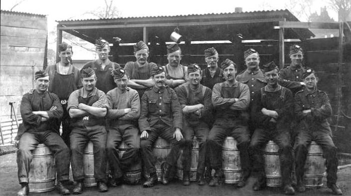 Royal Scots soldiers, 1919