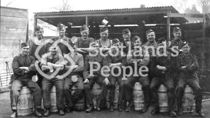 Royal Scots soldiers, 1919