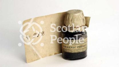 Bottle labelled 'Arsenic Poison' Bottle labelled 'Arsenic Poison'
