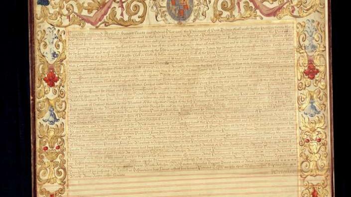 Exemplification of the Treaty of Union 1707