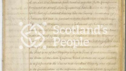 Articles of the Act of Union 1707 Articles of the Act of Union 1707