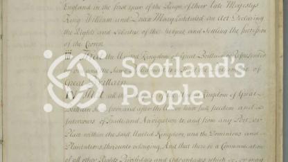 Articles of the Act of Union 1707 Articles of the Act of Union 1707