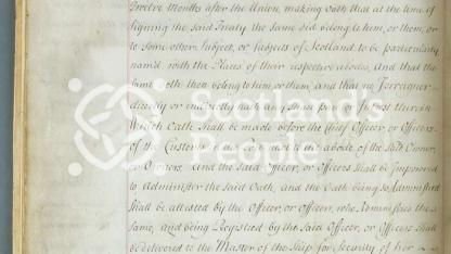 Articles of the Act of Union 1707 Articles of the Act of Union 1707