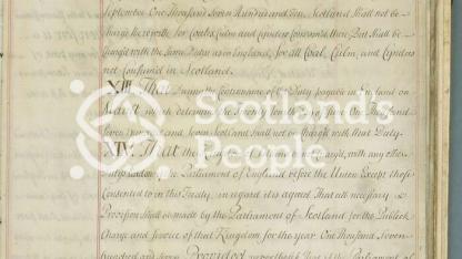 Articles of the Act of Union 1707 Articles of the Act of Union 1707