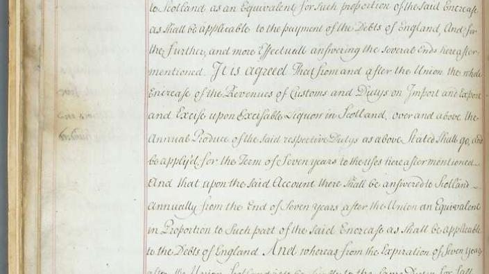 Articles of the Act of Union 1707