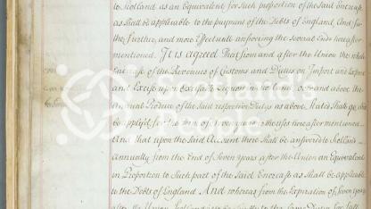 Articles of the Act of Union 1707 Articles of the Act of Union 1707