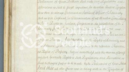 Articles of the Act of Union 1707 Articles of the Act of Union 1707