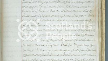 Articles of the Act of Union 1707 Articles of the Act of Union 1707