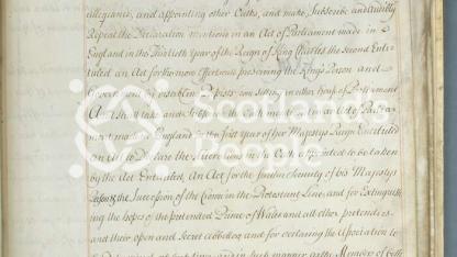 Articles of the Act of Union 1707 Articles of the Act of Union 1707