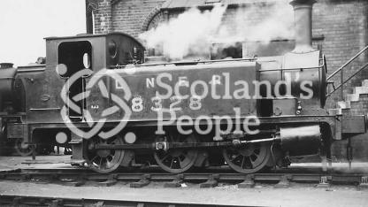 0-6-0T Reid Class J88 (NBR Class F) Tank Engine No.8328 of the London and North Eastern Railway 0-6-0T Reid Class J88 (NBR Class F) Tank Engine No.8328 of the London and North Eastern Railway