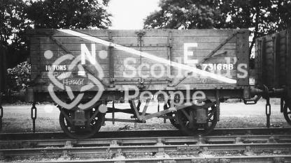 Ex-NBR 18-ton mineral wagon No.731688 of the London and North Eastern Railway Ex-NBR 18-ton mineral wagon No.731688 of the London and North Eastern Railway