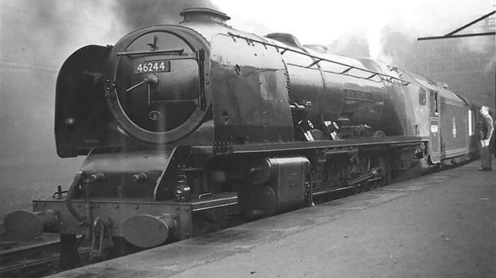 LMSR Stanier Princess Coronation Class 4-6-2 Locomotive BR No.46244 \"King George VI\"