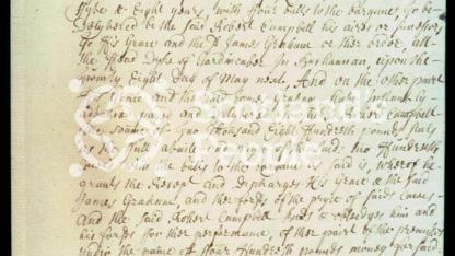 Rob Roy's contract with the Duke of Montrose Rob Roy's contract with the Duke of Montrose