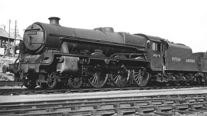 LMS Class 5XP Jubilee 4-6-0 Locomotive No. 45646 \"Napier\"