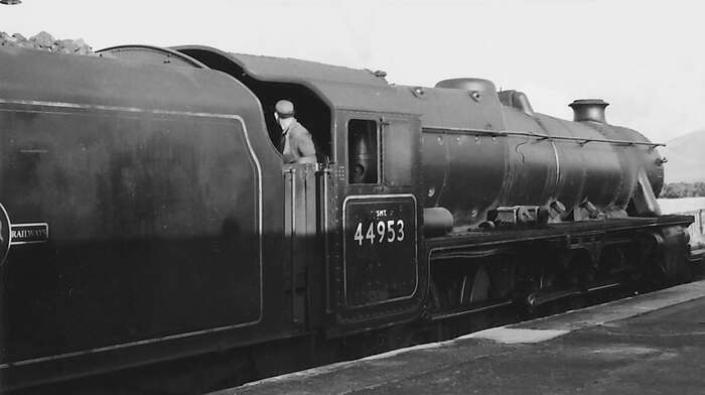 LMS Stanier Class 5, 4-6-0 \"Black Five\" mixed traffic Locomotive No. 44953