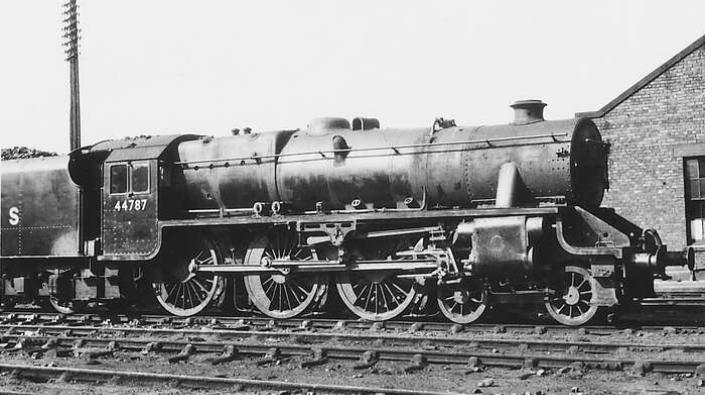 LMS Stanier Class 5, 4-6-0 \"Black Five\" mixed traffic Locomotive No. 44787
