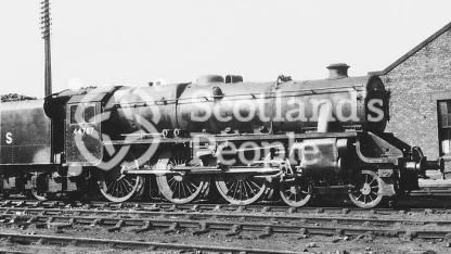 LMS Stanier Class 5, 4-6-0 \"Black Five\" mixed traffic Locomotive No. 44787 LMS Stanier Class 5, 4-6-0 \"Black Five\" mixed traffic Locomotive No. 44787