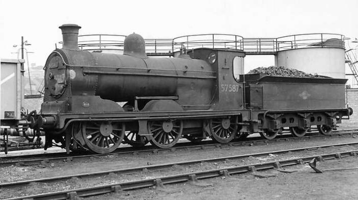 LMS Class 3F-J-96 (CR Class 812) 0-6-0 McIntosh Locomotive No.57587