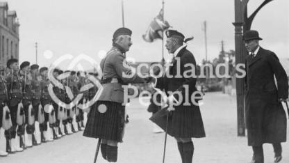 Royal reception at Ballater station