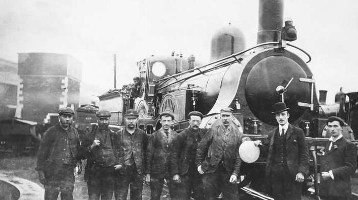 Caledonian Railway Conner 2-4-0 Express Goods Locomotive No.43