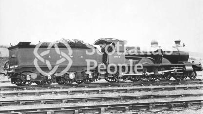 G&SWR Manson 4-6-0 381 Class Express Passenger Locomotive No.384 G&SWR Manson 4-6-0 381 Class Express Passenger Locomotive No.384