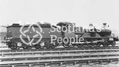 G&SWR Manson 4-6-0 381 Class Express Passenger Locomotive No.384 G&SWR Manson 4-6-0 381 Class Express Passenger Locomotive No.384
