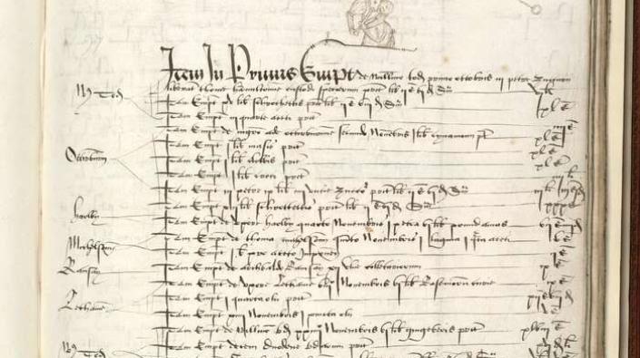 Household account book of James V