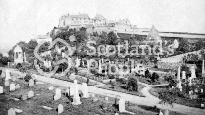 A mid-Victorian view of Stirling castle A mid-Victorian view of Stirling castle
