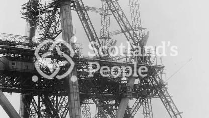Forth Bridge construction Forth Bridge construction