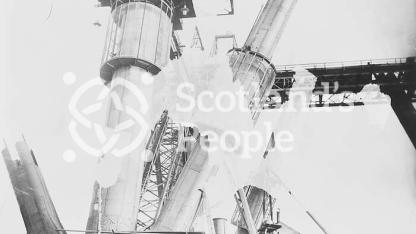 Forth Bridge construction Forth Bridge construction