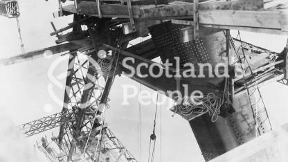 Forth Bridge construction Forth Bridge construction