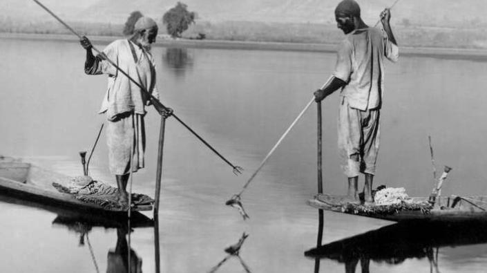 Fisherman in India