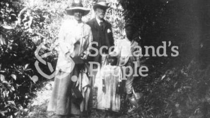 British tourists in Trinidad, 1905 British tourists in Trinidad, 1905