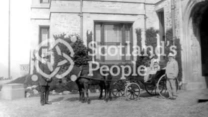 Sir John Fowler and Lady Fowler at Braemore Sir John Fowler and Lady Fowler at Braemore