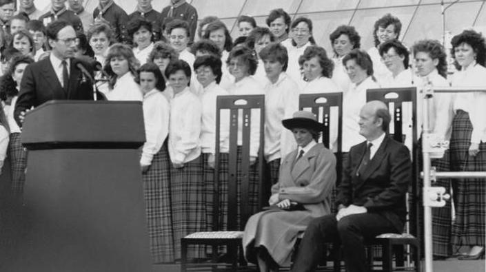 Glasgow Garden Festival Opening Ceremony, 29 April 1988
